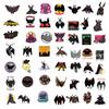 50Pcs Cute Cartoon Mothman Stickers For Diy Luggage Laptop Skateboard Motorcycle Bicycle Decals Graffiti Stickers Toys