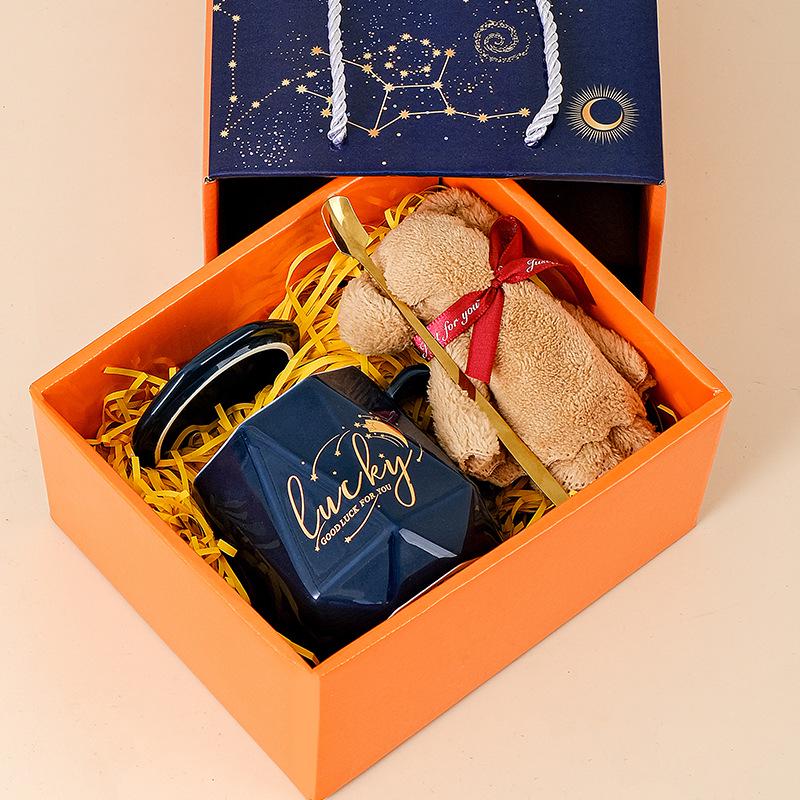 55° Temperature-Regulating Ceramic Coffee Mug Gift Set