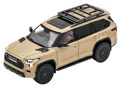 Gaincorp Products Toyota Sequoia TRD PRO Matte Yellow 1/64 - (LHD) - (Finished Model)