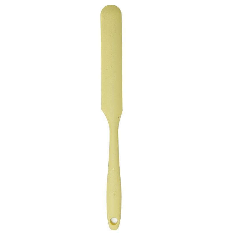 Kitchen Heat-Resistant Silicone Jar Spatula Scraper Long Handle Cake Butter Cream Scraper Tool