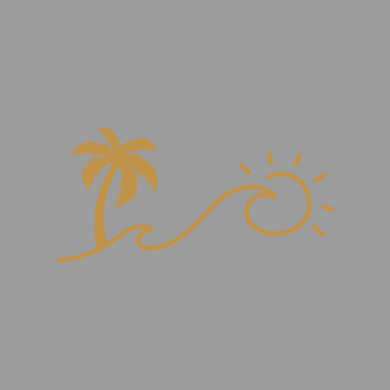 Onda Tropicale Palma Estiva Creativi e Divertenti Adesivi Per Fan di Cartoni Animati eAmanti Alta Qualità Per Auto Camion Motociclette