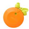 Kitchen Timer Cute Cartoon Adsorption Type Mechanical Countdown Timer for Classroom Home Laboratory Reading Room Orange