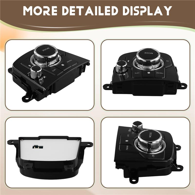 A58X-Car Fascia Radio Switch For MAZDA 3 MAZDA Axela 2014- Dash Kit tall Facia Console Bezel Adapter