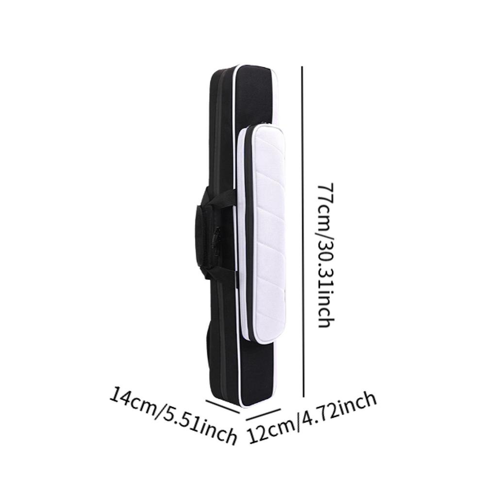 Billiard Cue Case Billiard Pool Cue Stick Carrying Case Portable Handheld Lightweight Anti Scratch Snooker Cue Storage Pouch