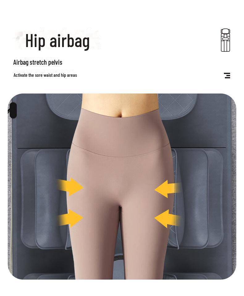 Multifunctional Full Body Massage Mattress with Heating & Airbag for Waist, Back, and Leg Massages