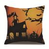 Halloween Linen Pillow Cover Printed Pillow Supply Cushion Cover