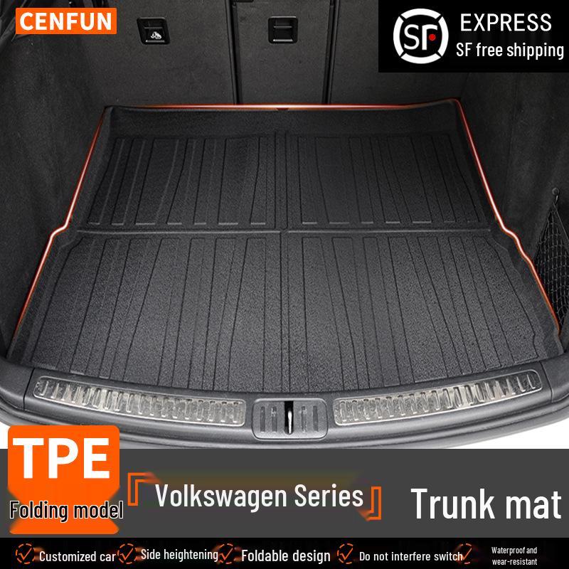 Volkswagen T-Roc, Tharu, XR, Touran L, Tayron L, Touareg, CC, Sagitar, Lamando TPE Trunk Mat.