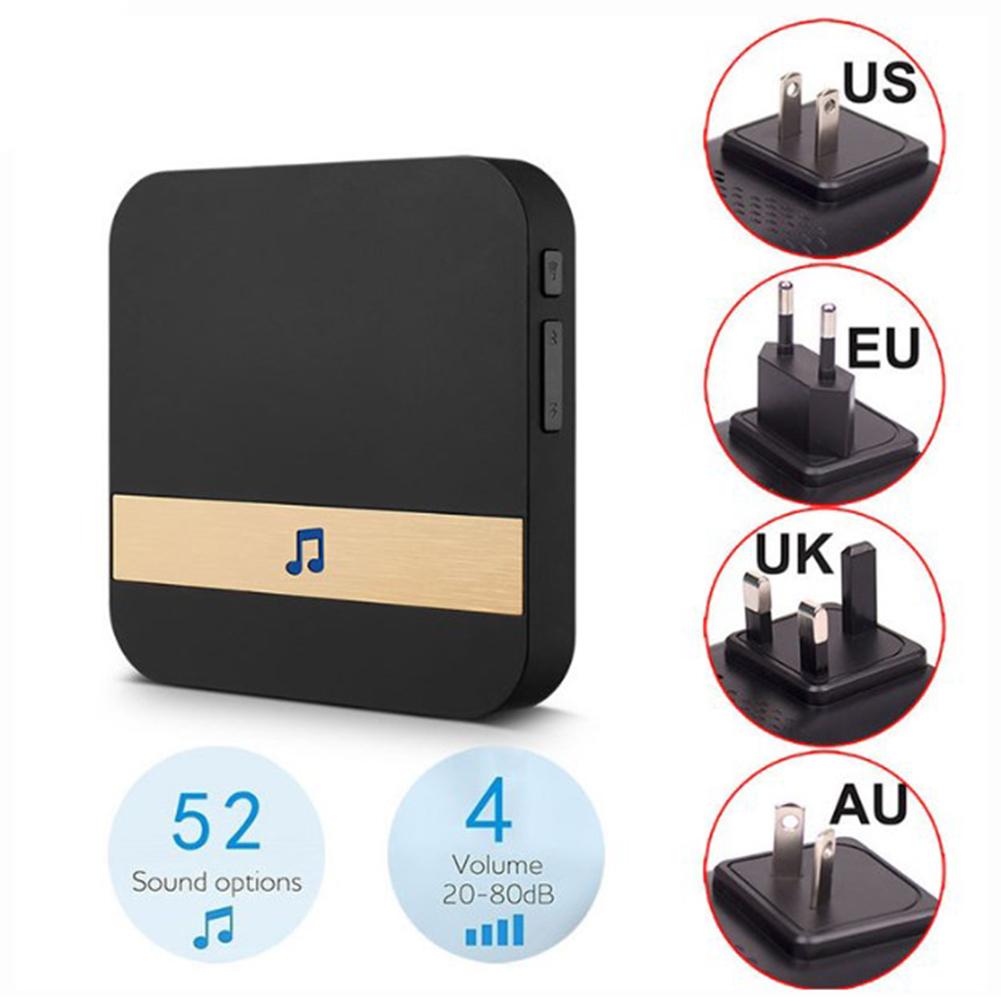 Strong Penetration Door Chime WiFi Doorbell 4-volume Adjustable