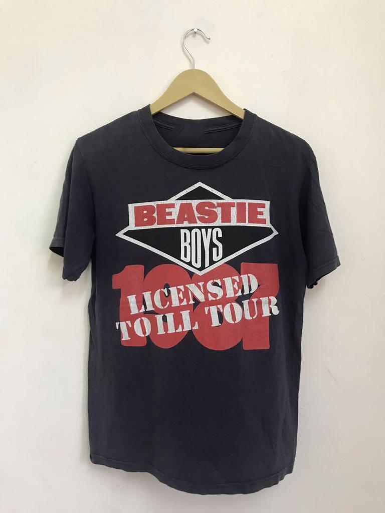 Vintage Beastie Boys Band Licensed To Ill Tour 1987 Black All Size Shirt AC700