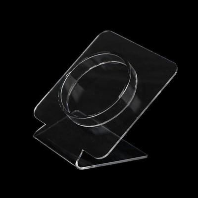 1pc Clear Acrylic Bracelet Display Stand Transparent Bangle Holder For Jewelry Bead Bracelet Showcase Display Organizer Rack