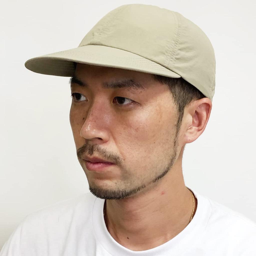 Basic Enchi SHUNNA Simple Simple Nylon Antibacterial and for Men and Black Cap, Wrinkle-Processed Cap, Deodorizing, Women,