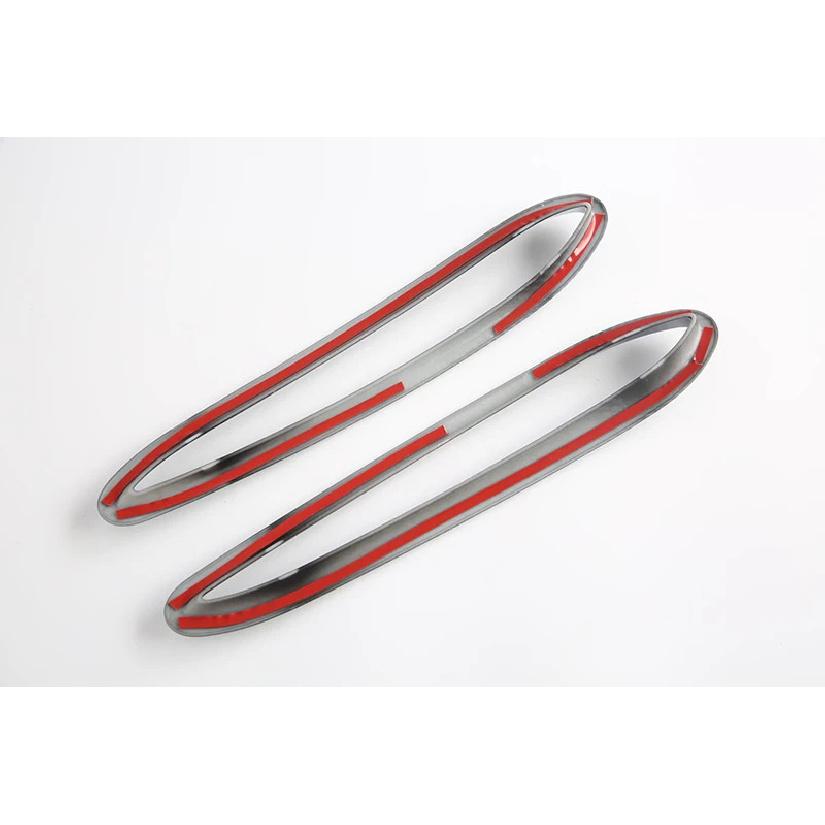 For Mercedes-Benz GLC-Class GLC200 220 250 300 350 2024 2025 2026 Rear Reflector Fog Light Lamp Cover Trim Bezel Frame Styling