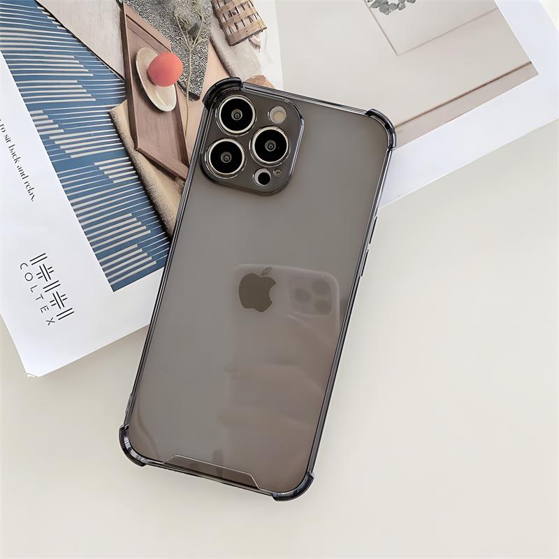 Luxury Clear Shockproof Case For iPhone 15 14 13 12 11 Pro Max Phone Cover On iPhone 13 12 Mini X XR XS 8 14 15 Plus Back Cover