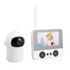 Baby Monitoring Camera 4.3in HD Screen 2 Way Intercom Night Vision Adjustable Angle Baby Monitoring