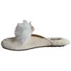 UGG Closed Toe Slippers Unisex White 1099946-JSM