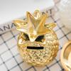 Ceramic Ceramic Pineapple Piggy Bank Golden Beans Container Nordic Style Savings Money Tank Home Ornaments Desk Decor Money Jar