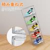 Home Bliss Shoe Box Clear Transparent Shoe Case Acrylic Sneaker Box Sneaker Case Magnetic Door Assembly Type Storage Box Large Capacity Shoe Shelf