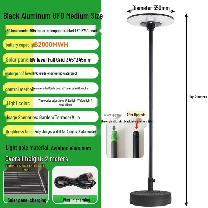 Mihxuan Solar Garden Courtyard Light