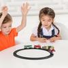 Christmas Train Set with Track Small Kids Trains Christmas Toys Ornaments Festive Electric Game for Festival Activities