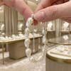 Vintage Unregelmäßiges Barockperlenarmband, Glänzendes Helles Perlenarmband, Elegante Accessoires für Damen, Muttertagsgeschenk