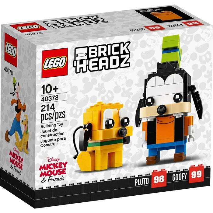 LEGO Disney BrickHeadz Pluto & Goofy Set 40378