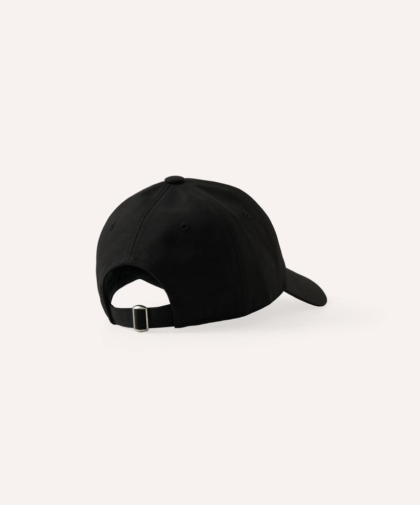 Bibeleude Embroidered Cotton Ball Cap 001 Black
