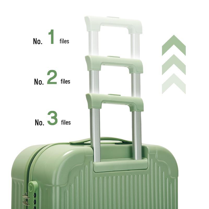 Damen 20" oder 24" Trolley-Koffer mit leisen Rädern - Großes Fassungsvermögen, robust und sicher mit Passwort, Reise-Handgepäck