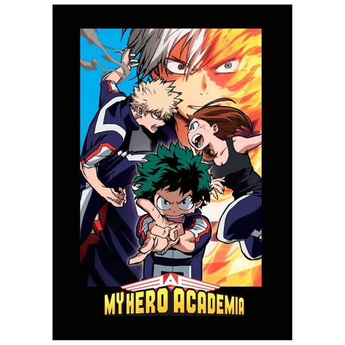 Couverture - EDUCA BORRAS - My Hero Academia - Multicolore - Lavable - Rectangulaire
