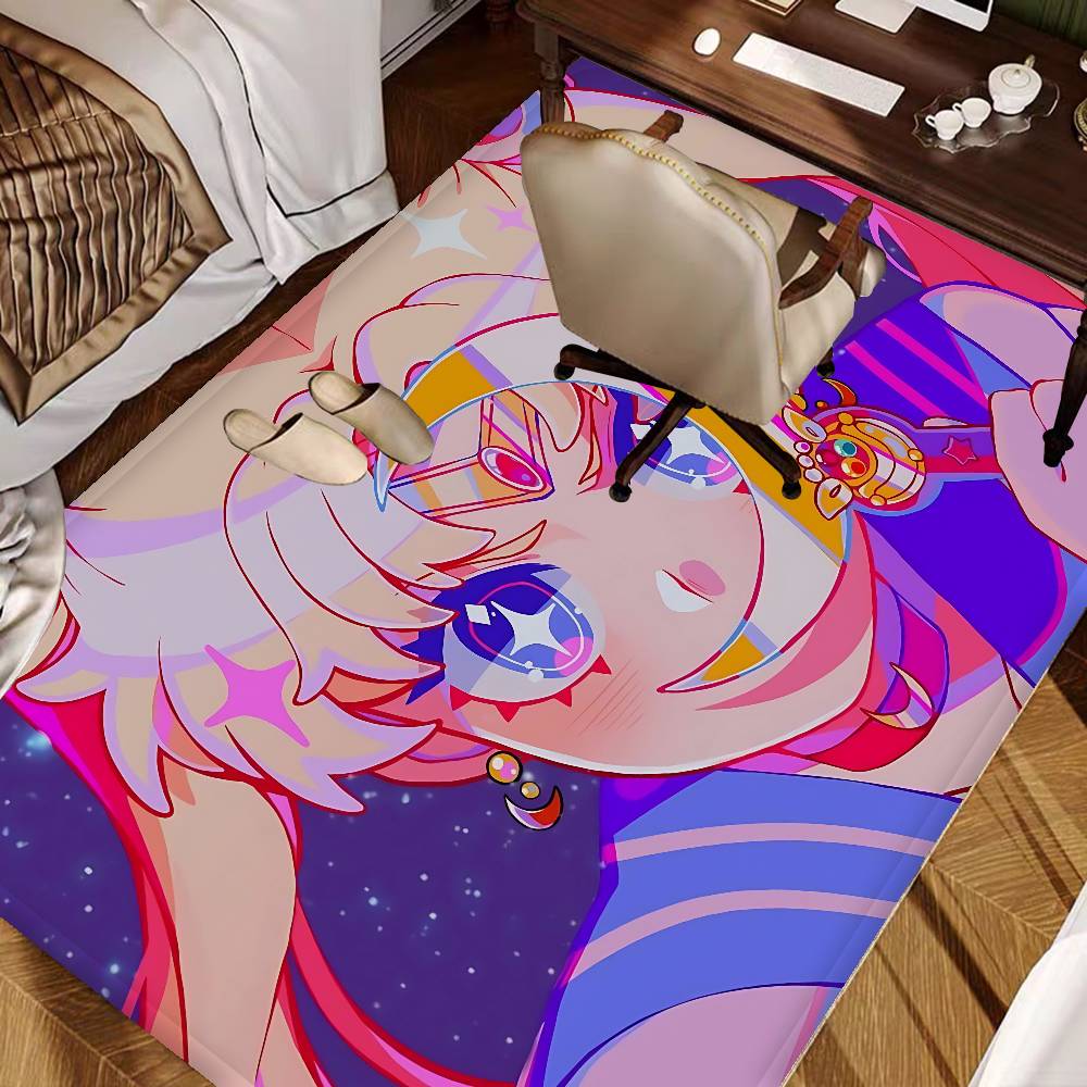 Anime R-Role S-Sailor M-Moon Kitchen Mat Kids Room Bedroom Decoration Balcony Anti-Slip Doormat Living Room Alfombra
