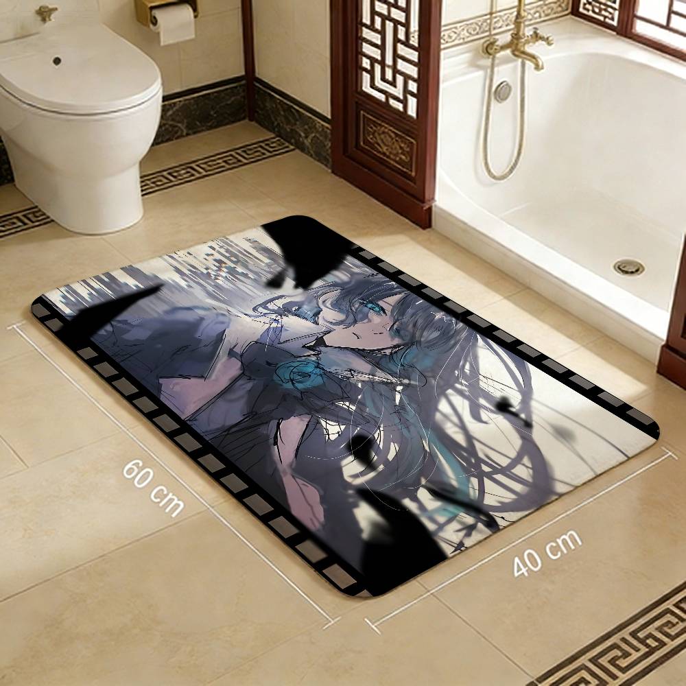 Ado Japanese Singer Bathroom Mat Kids Room Bedroom Decoration Balcony Anti-Slip Doormat Living Room Welcome Rug