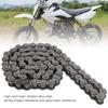 530 76 Links Chain Heavy Duty Steel with Chain Connector for Motorcycle ATV Off Roader