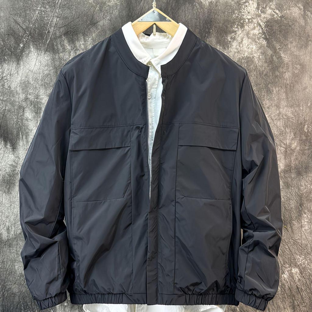 Herren Retro Fliegerjacke: Lässige Arbeitskleidung für Frühling & Herbst, Trendig & Vielseitig, Lockere Passform