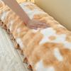 Thickened Rabbit Plush Warm Long Pillowcase Autumn and Winter Extended Envelope Pillowcase, No Pillow Core