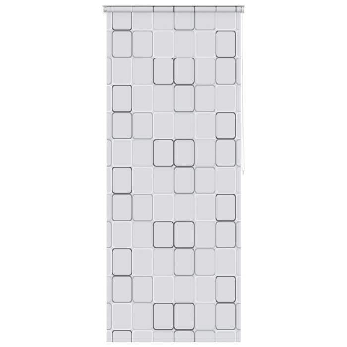 VidaXL Store Roulant De Douche 80x240 Cm Carré Rideaux De Douche Salle De Bain 142847