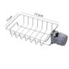 Kitchen Stainless Steel Sink Drain Rack Sponge Storage Faucet Holder Soap Drainer Towel Rack Shelf Organizer Kitchen Accessories
