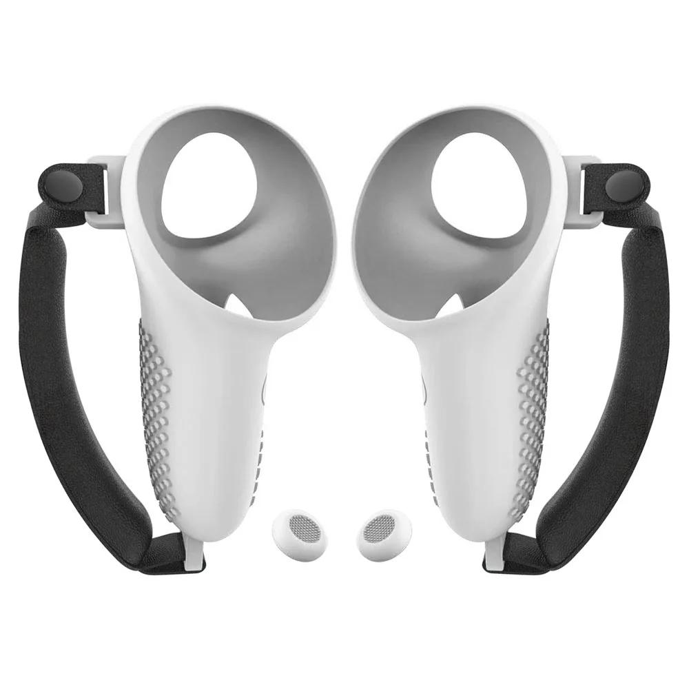 For Meta Quest 3 Accessories Silicone Protective Cover Shell Case VR Headset Head Face Cover Eye Pad VR Bag For Oculus Quest 3