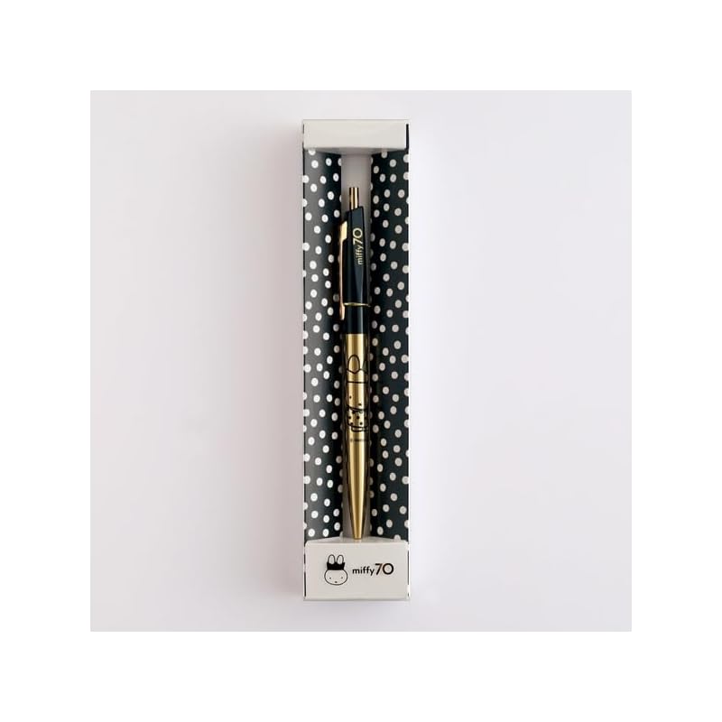 

green flash miffy brass ballpoint pen dot GMB-012