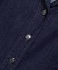 Mind Bridge Woman [W] Shirt-Style Collar Low Indigo Denim Dress