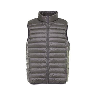 Men's High-End Lightweight Down Vest - Stand Collar, Short Style, Warm Inner Layer for Autumn and Winter