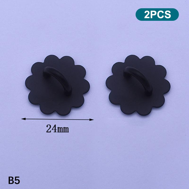 2Pcs Adhesive Metal Phone Charm Holder Smooth Edge Sticky Pendant Hook Finger Ring Grip for  Android Phone Case