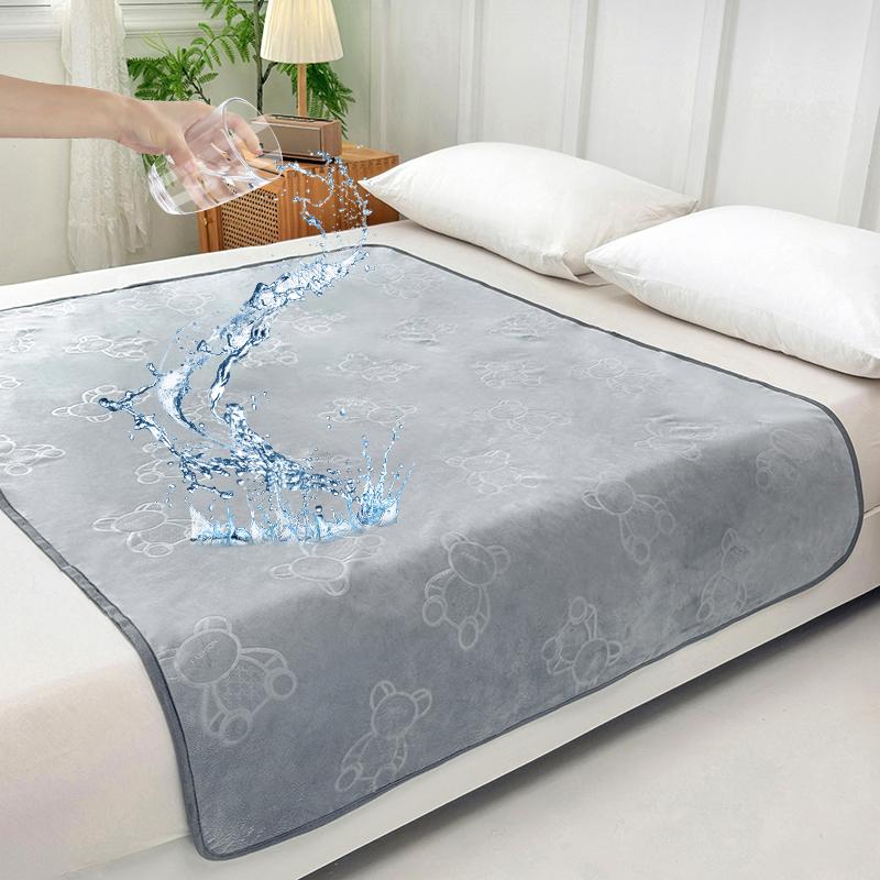Waterproof Pad Bed Sheet for Elderly Paralyzed Patient Antibacterial Washable Breathable Small and Large Size Non-slip
