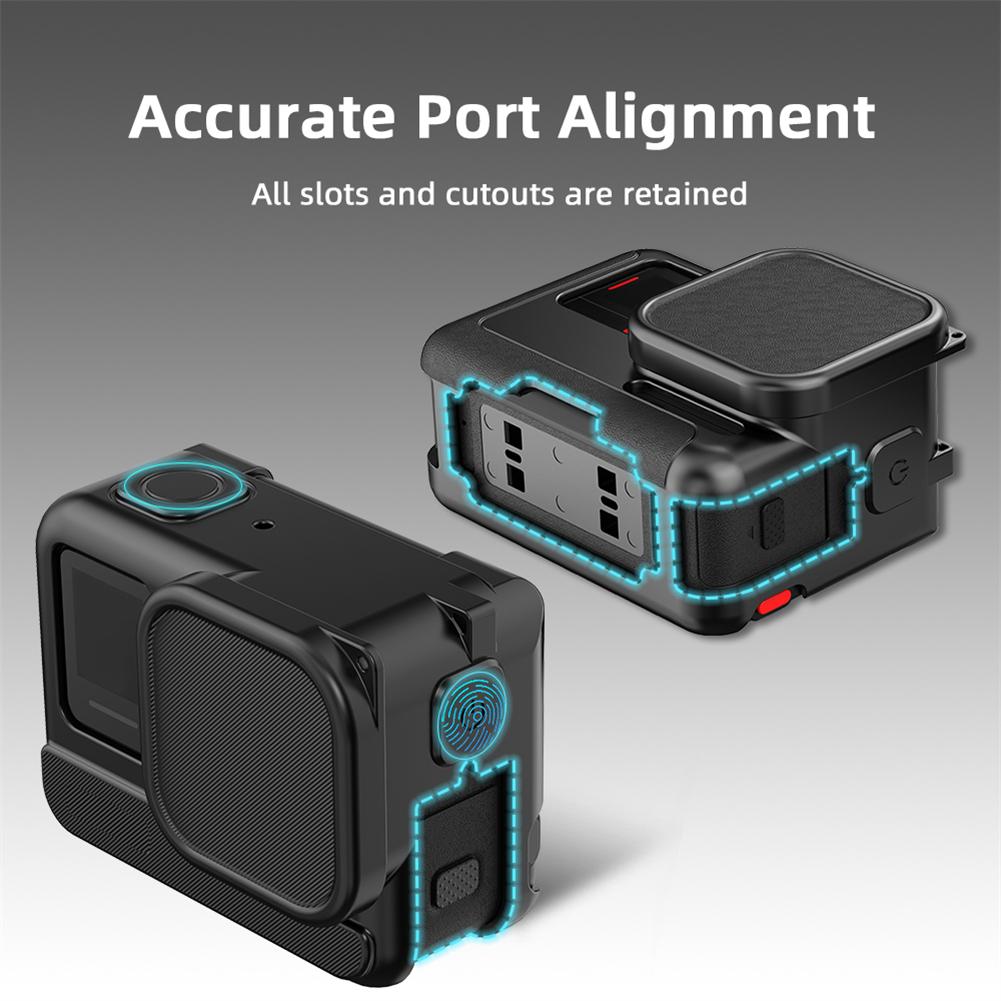 Camera Protective Case Anti-Collision Silicone Case Camera Shell Cover Accessories Anti-slip Sports Camera Protective Cover