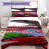 Bayern Munich Personalized Name Bed Sheet Set Design for Decorate Room Breathable Duvet Cover Home Decor Wedding Party GiftLuxury Gift for Birthday,