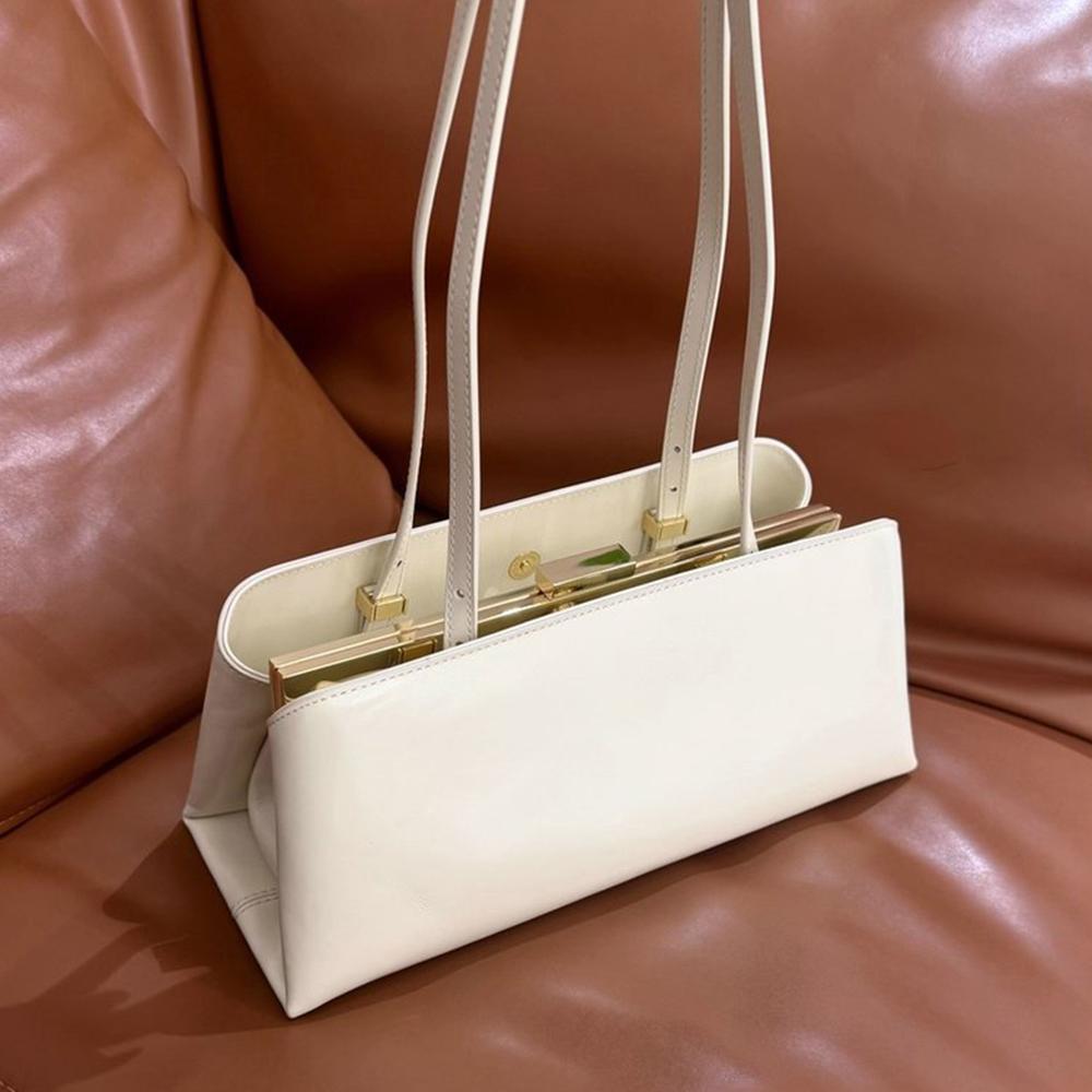 Luxury Designer Bags for Women Organ Bag Fashion Clip Shoulder Bag Soft PU Leather Handbags and Purse Underarm Bags Shopper Tote