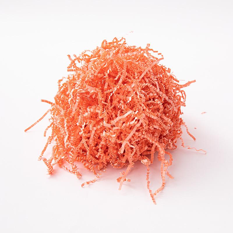High-End Raffia Gift Box Filler - Shockproof Crepe Paper Shredded for Fruit & Wine Packaging
