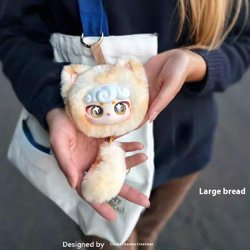 

Lucky Meow Iv Series Pendant Surprise Blind Box Cartoon Cute Cat Plush Doll Backpack Decoration Birthday Gift Collectible Toy 1Pc random