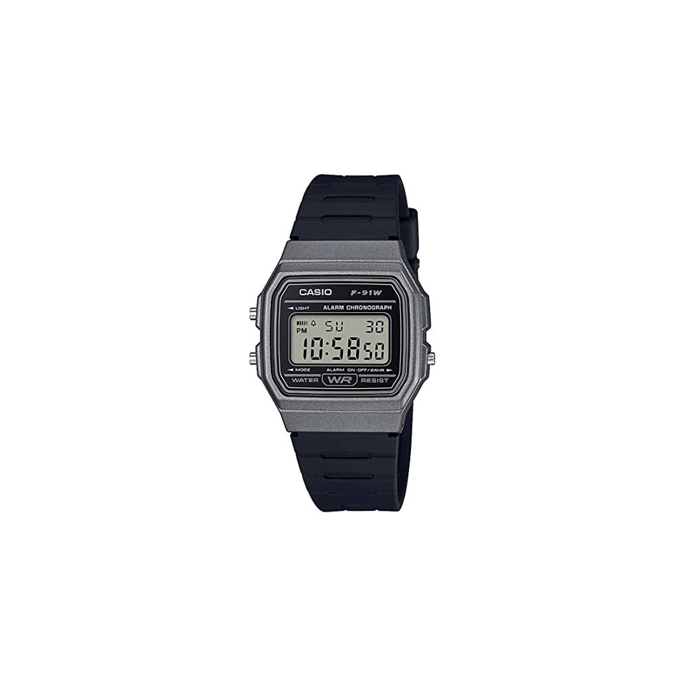[Casio] CASIO Quartz Watch F-91WM-1B Unisex Cheap Casio Metallic Gray [Parallel Import]