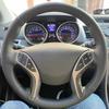 Hand-stitched Black Artificial Leather 2011-2016 Avante i30 2012-2016 Steering Wheel Cover For Hyundai Elantra Car Accessories