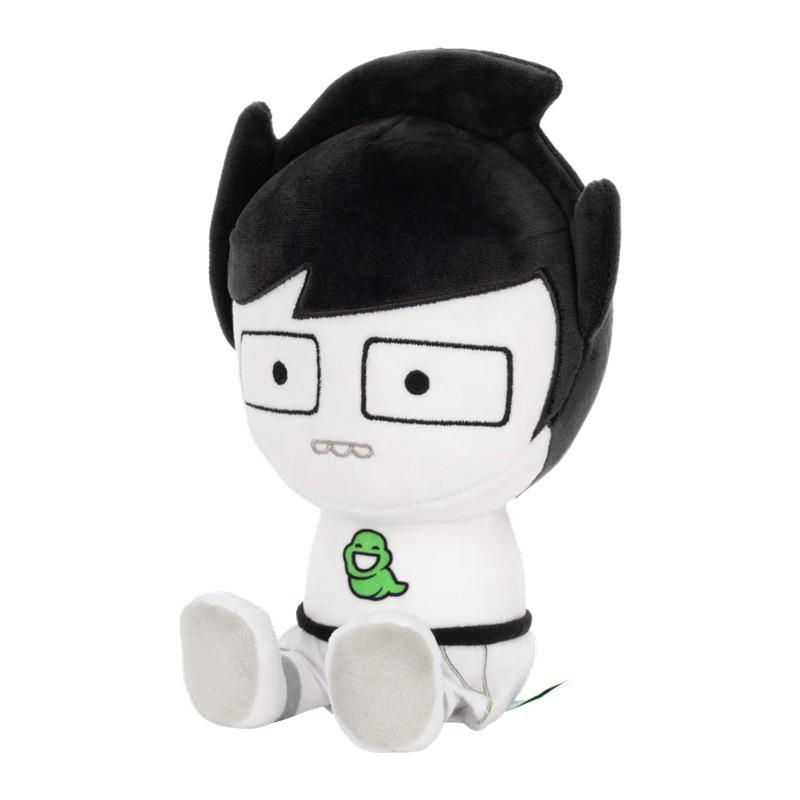 Homestuck John Egbert Plush Toy Cute Armless Boy With White Clothes Black Hair Stuffed Doll Pillow Toy For Kid Gifts