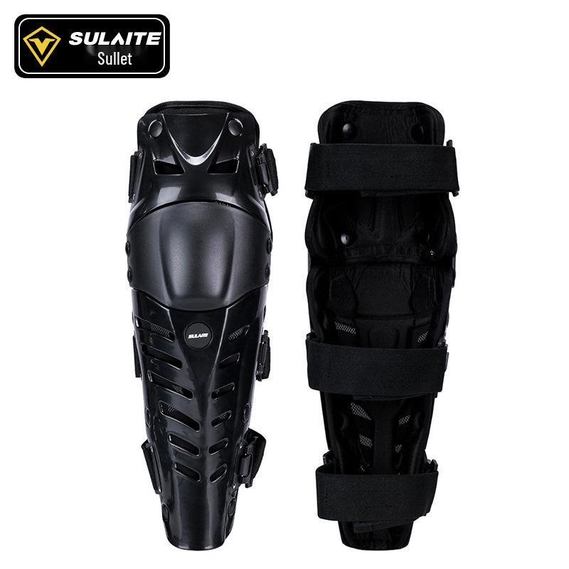 SULAITE Outdoor Motorcycle & Extreme Sports Knee Pads - Three-Section Anti-Fall Protection